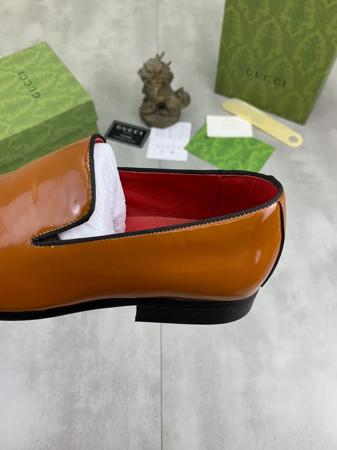 Men's Men's Shoes 💰P542 [New Style] 💰💎💎💎 [Gucci] GUCCI high-end men's formal business leather shoes, original order 1:1! Original imported high-end calfskin, original metal buckle, imported first-layer pigskin lining for feet, original high-end outsole, men's shoe size: 38-44